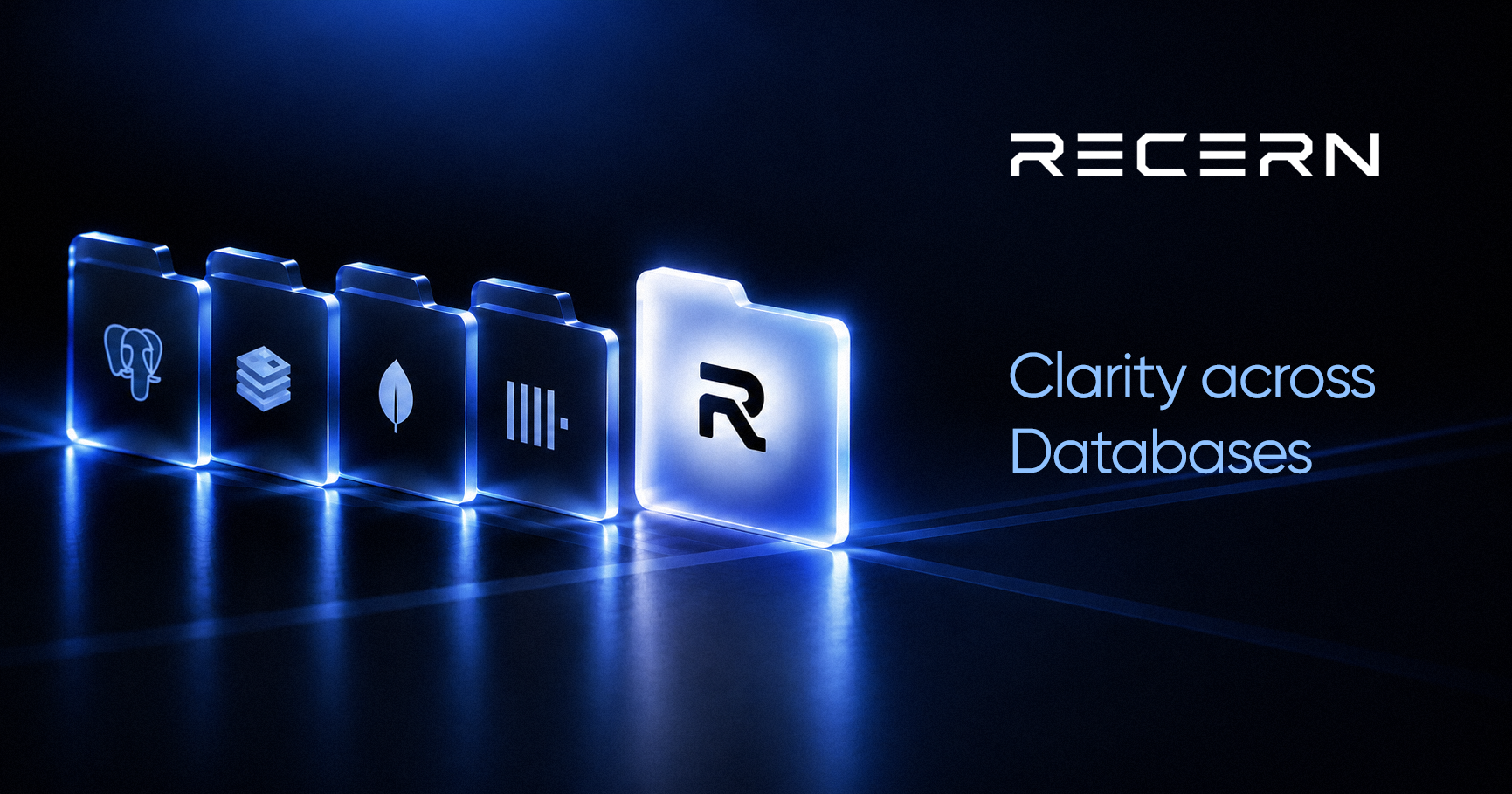 Recern — A desktop workspace for PostgreSQL, MySQL, MongoDB, ClickHouse, Cassandra, Qdrant,…